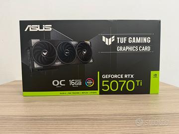 Scheda Video Asus Tuf RTX 5070 Ti OC Come nuova
