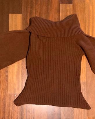 Maglione marrone