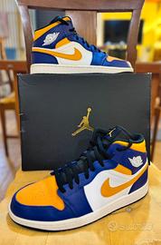 Air Jordan 1 Retro Mid "Lakers" (2022)