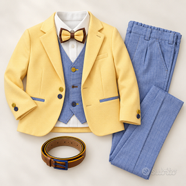 Completo cerimonia bambino John Twig 10 anni 140 c