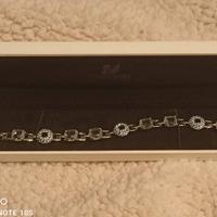 Swarovski bracciale cristalli azzurri