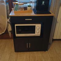 Mobile cucina salvaspazio con ruote