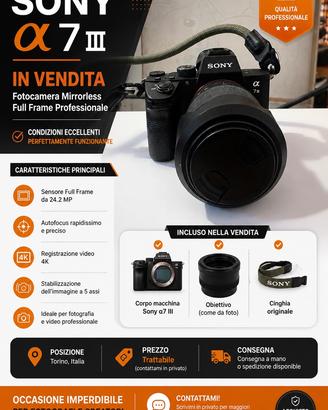Sony alpha 7 iii