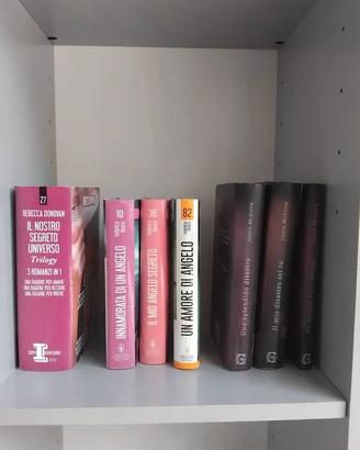 LOTTO N.9 LIBRI ROMANZI - 3 TRILOGIE -