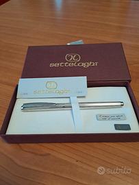 Penna stilografica Settelaghi argento 925
