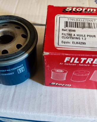 FILTRO OLIO ELH4299 PER RENAULT TWINGO e CLIO 
