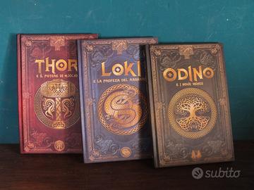 Libri divinità Vichinghe Thor Loki Odino yggdrasil