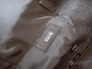 cappotto grigio Hugo Boss
