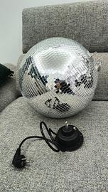 Sfera da discoteca da 40 cm con motore