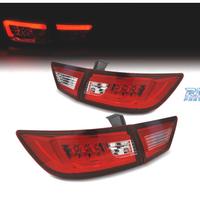 FANALI PER RENAULT CLIO 4 13-16 LIGHT BAR ROSSO CR