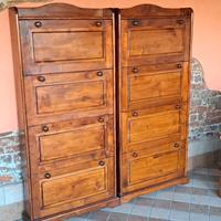 Scarpiera legno massello 