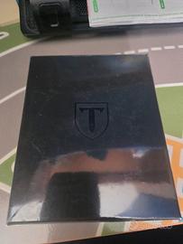 Portafoglio slim Rfid carte monete banconote