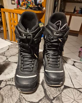 scarponi snowboard burton invader 37