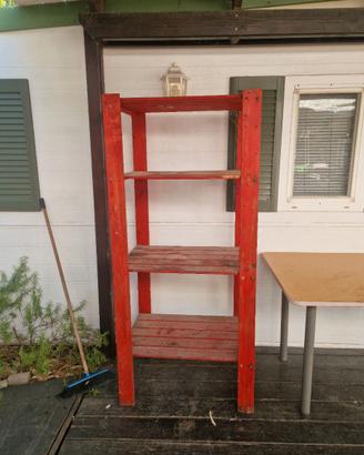 Scaffale legno