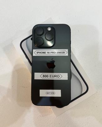 iPhone 16 pro 256GB usato promo