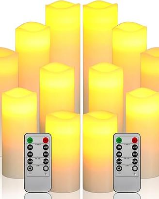 Da by LED Candele senza fiamma a batteria, set di