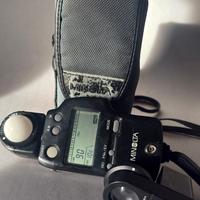 Esposimetro Minolta automet.IV F con viewfinder 5°