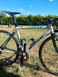 Bici da corsa Bianchi via Nirone 7 telaio M