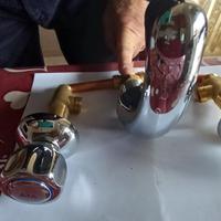 rubinetteria 3 fori lavabo