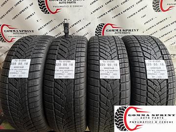 4 PNEUMATICI 225/55 R18 GOODYEAR INVERNALI