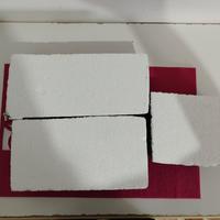 3 pezzi di polistirolo nuovi