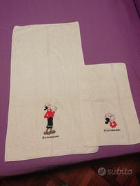 Set asciugamani KFS Opera Mundi Olivia ( Popeye)