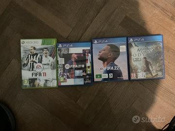 Giochi per xbox 360 e playstation 4.Tenuti bene