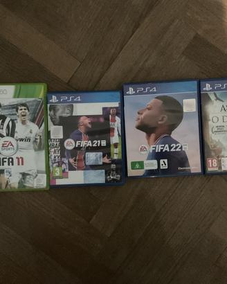 Giochi per xbox 360 e playstation 4.Tenuti bene