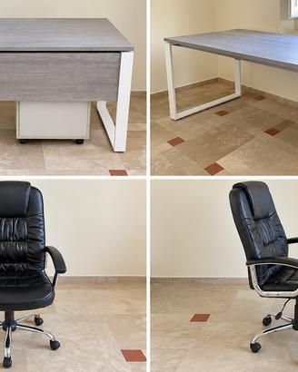 Scrivanie e poltrone da ufficio – €50 cad.