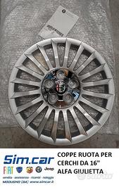 COPPE RUOTA X CERCHI DA 16" ALFA GIULIETTA