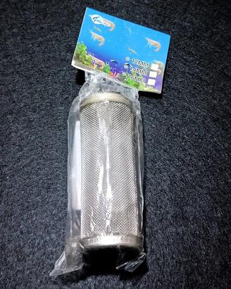 Rete metallica per aspirazione filtro acquario