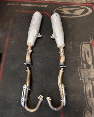 Scarico completo originale honda crf 250