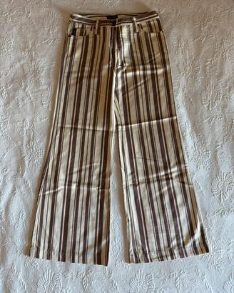 Pantaloni Armani Jeans righe tg 42
