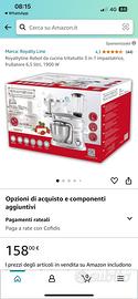 NUOVA Royalty Planetaria 3 in 1 -impastatrice