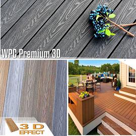 Listoni doghe WPC legno composito pedane pavimenti