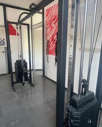 Macchinario cavi con pacchi pesi da 80kg