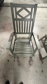 Sedie a dondolo ikea