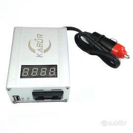 Inverter auto 12V 220V 260W camper barca campeggio
