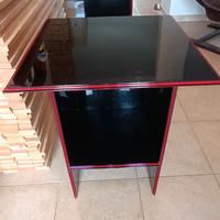 coppia tavolini design anni 80