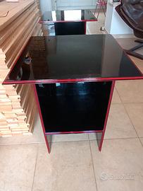 coppia tavolini design anni 80