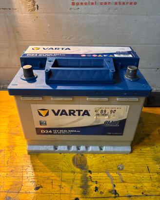 Batteria auto 12v 60ah Varta