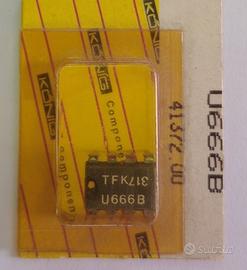 Prescaler for TV and VTR Purposes DIP-8 Type U666B