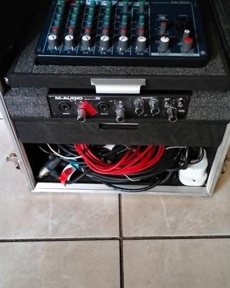 Flight case equipaggiato