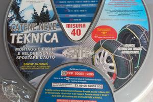 Catene da neve Rhütten Teknica gr.40 – 9mm