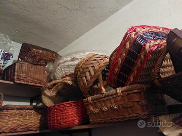 cesti di vimini