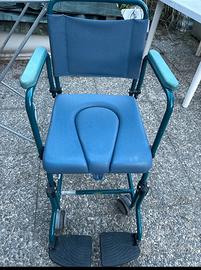 Comoda sedia a rotelle