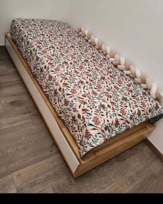 Letto singolo con materasso