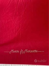 Lenzuolo microfibra rosso MARTA MARZOTTO
