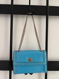 Borsa Tosca Blu con borchie