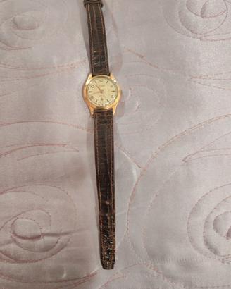 orologio in oro 18k Vintage anni 50 Gander 